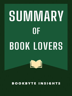 cover image of S U M M a R Y OF  Book Lovers